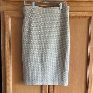 eci New York Elegant Tan Women's Skirt size medium ? See measurements